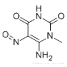 2,4(1H,3H)-Pyrimidinedione,6-amino-1-methyl-5-nitroso- CAS 6972-78-7